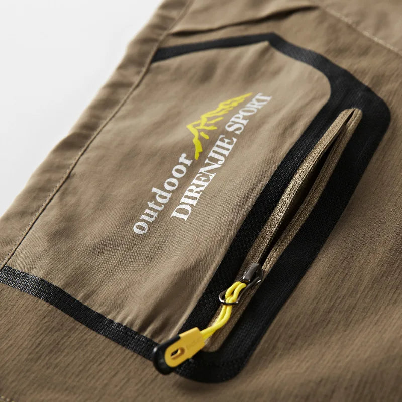 Sneldrogende Outdoorbroek Heren met Afritsbare Pijpen