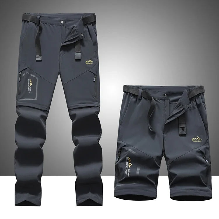 Sneldrogende Outdoorbroek Heren met Afritsbare Pijpen