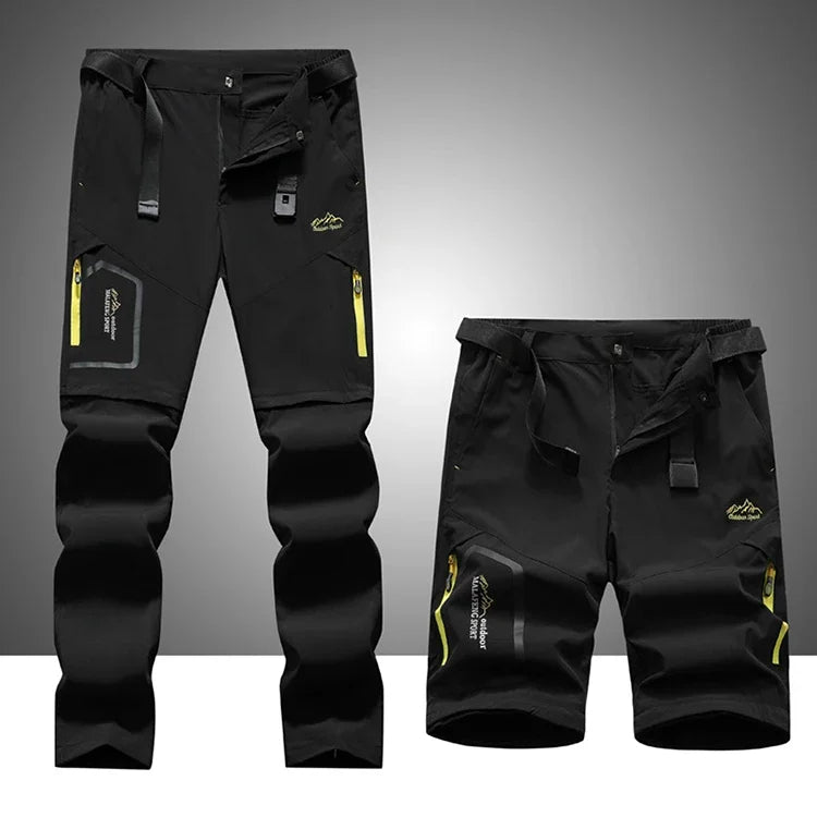 Sneldrogende Outdoorbroek Heren met Afritsbare Pijpen