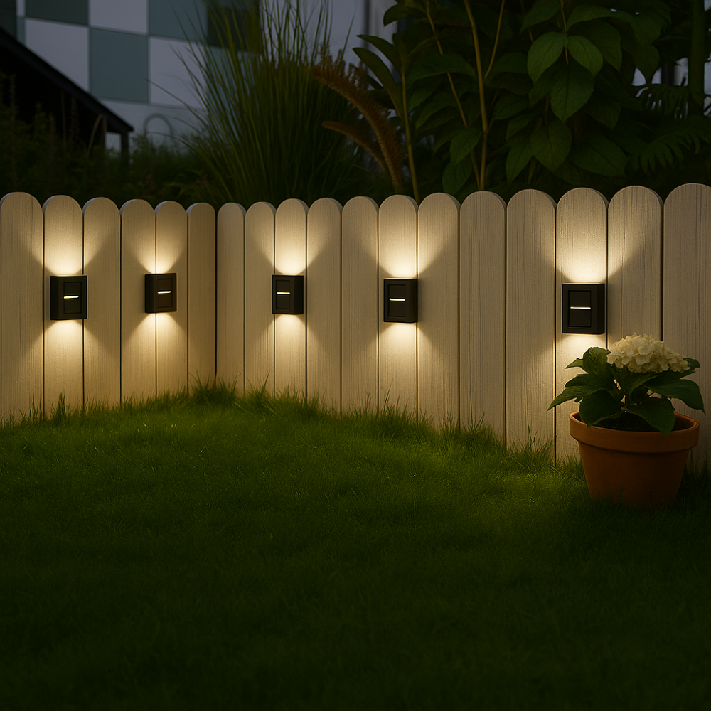 Solar Wandlamp Buiten met Up & Down Verlichting