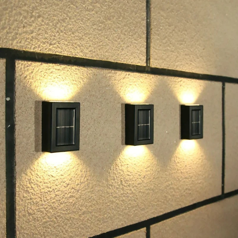 Solar Wandlamp Buiten met Up & Down Verlichting
