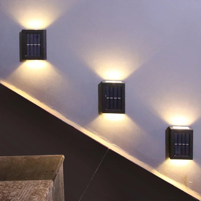 Solar Wandlamp Buiten met Up & Down Verlichting