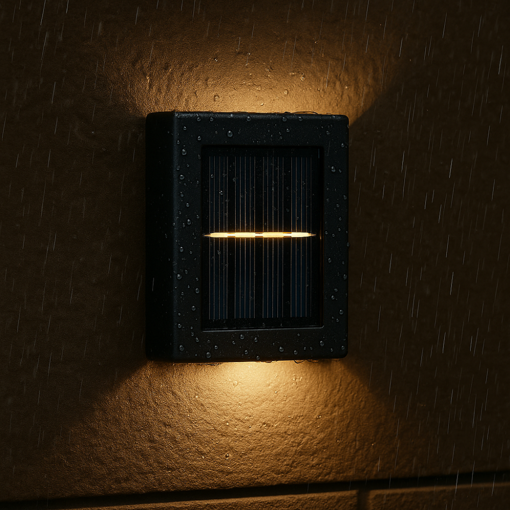Solar Wandlamp Buiten met Up & Down Verlichting