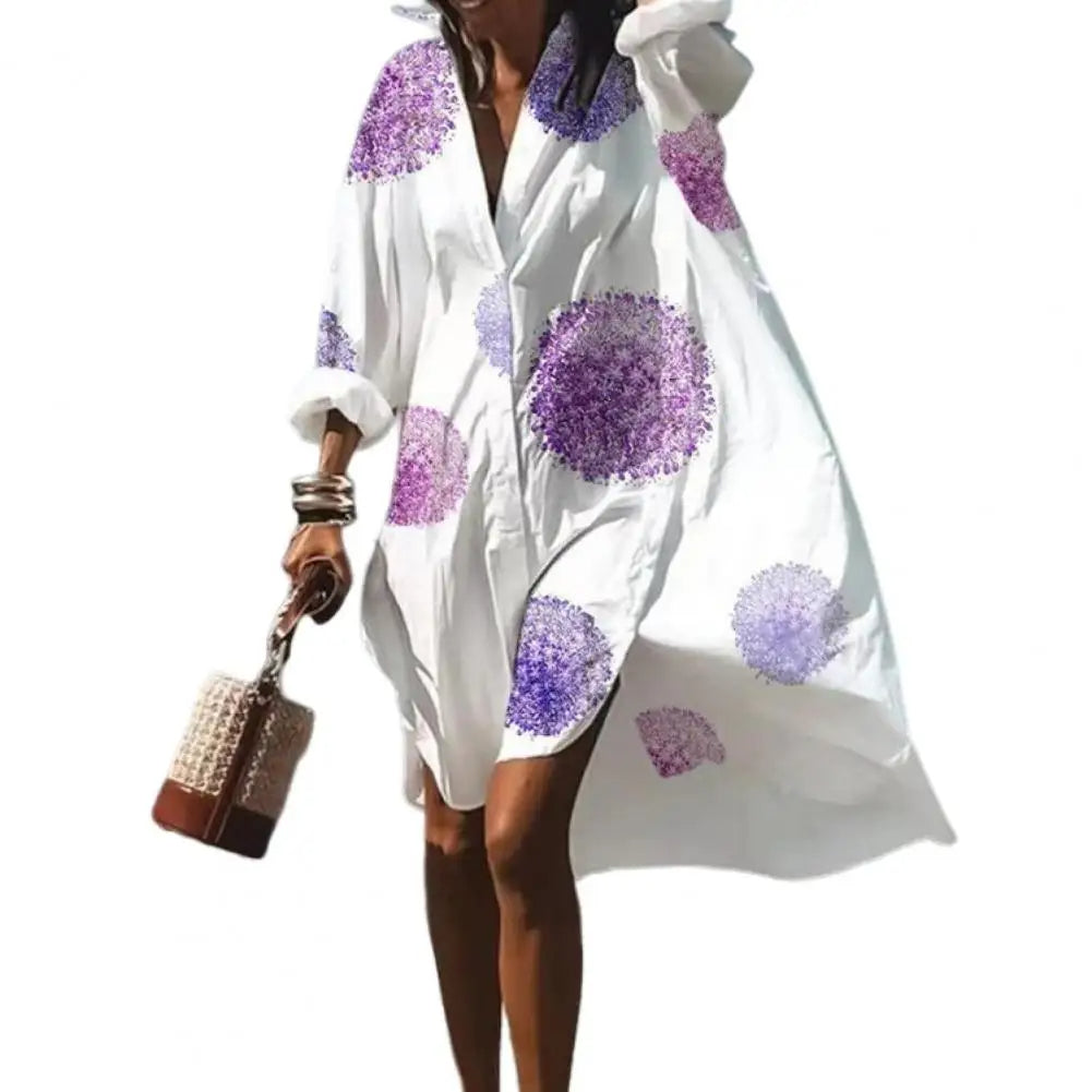 Sorelle – Boho Zomerjurk met Wijd Silhouet