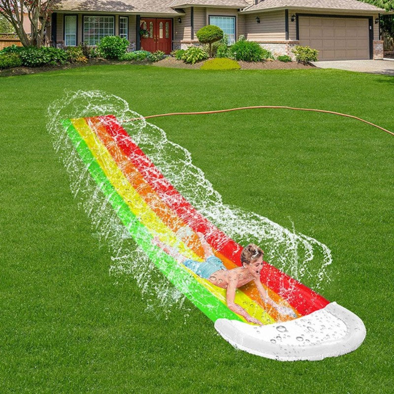 Speedy Speelgoed Regenboog Waterglijbaan Plezier