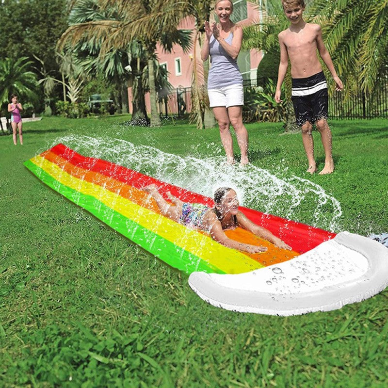 Speedy Speelgoed Regenboog Waterglijbaan Plezier