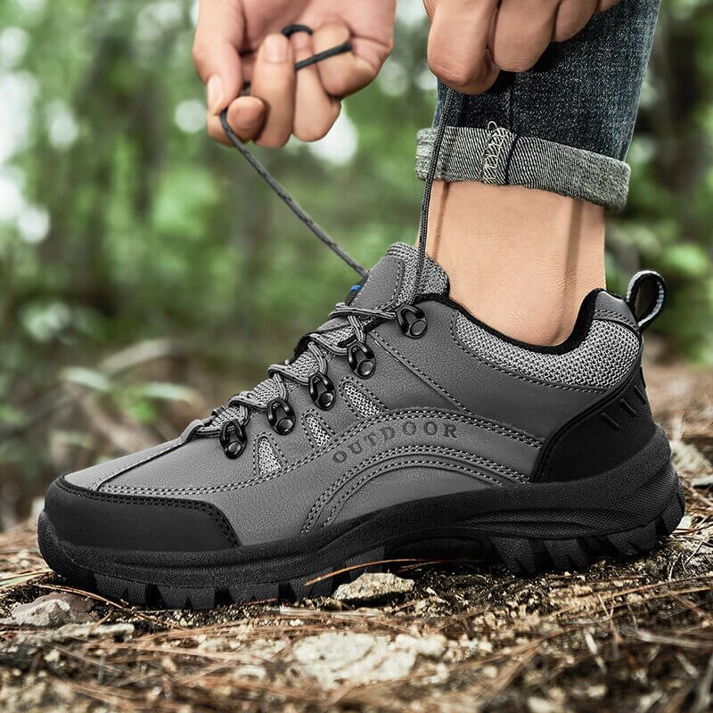 Stevige Herenwandelschoenen met Orthopedische Inlegzolen