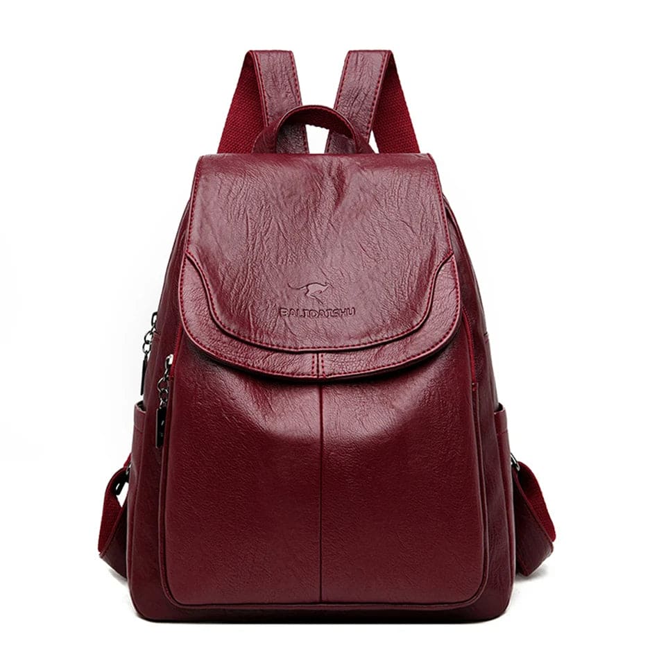 Stevige Leren Damesrugzak Xeres Elegance