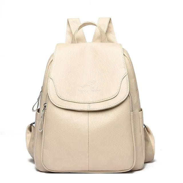 Stevige Leren Damesrugzak Xeres Elegance