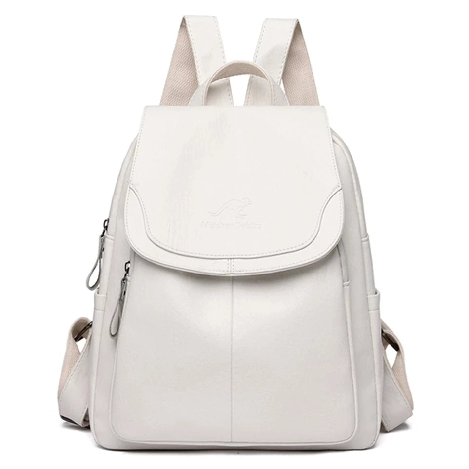 Stevige Leren Damesrugzak Xeres Elegance