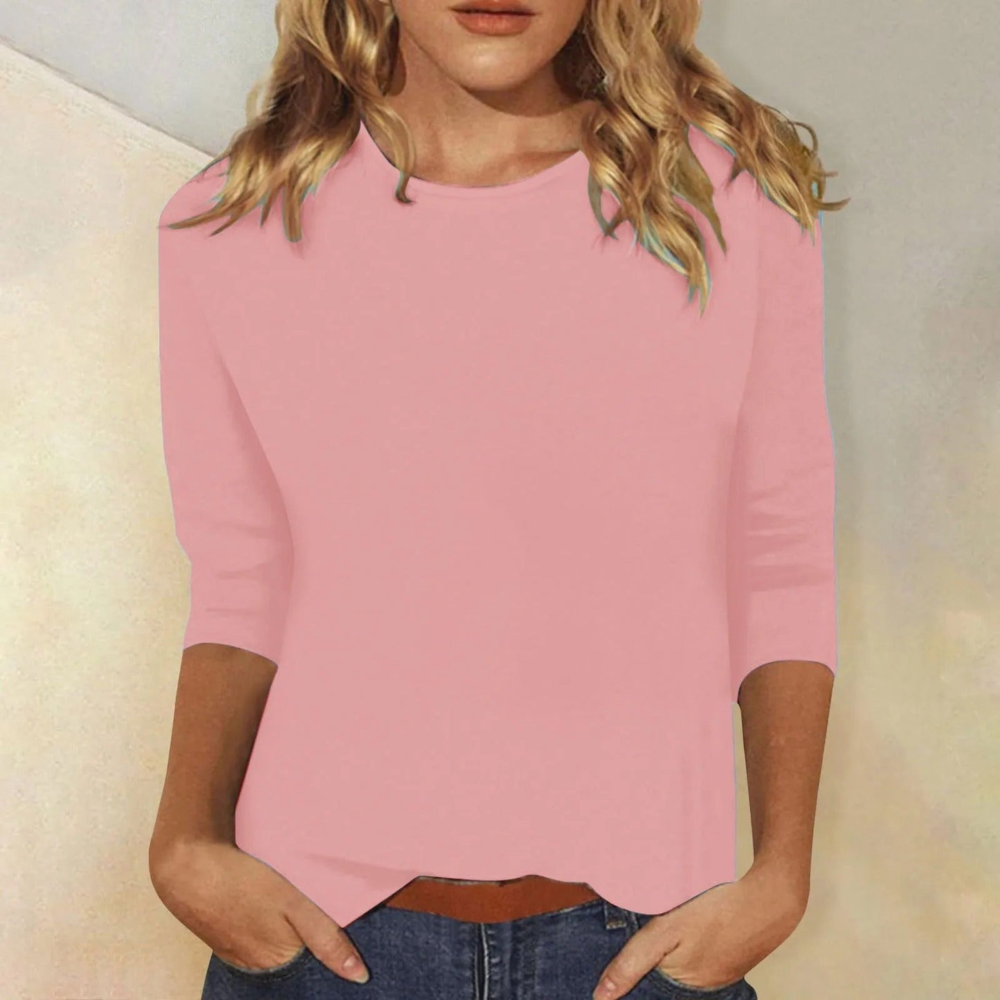 Stijlvol Dames Shirt Lange Mouwen