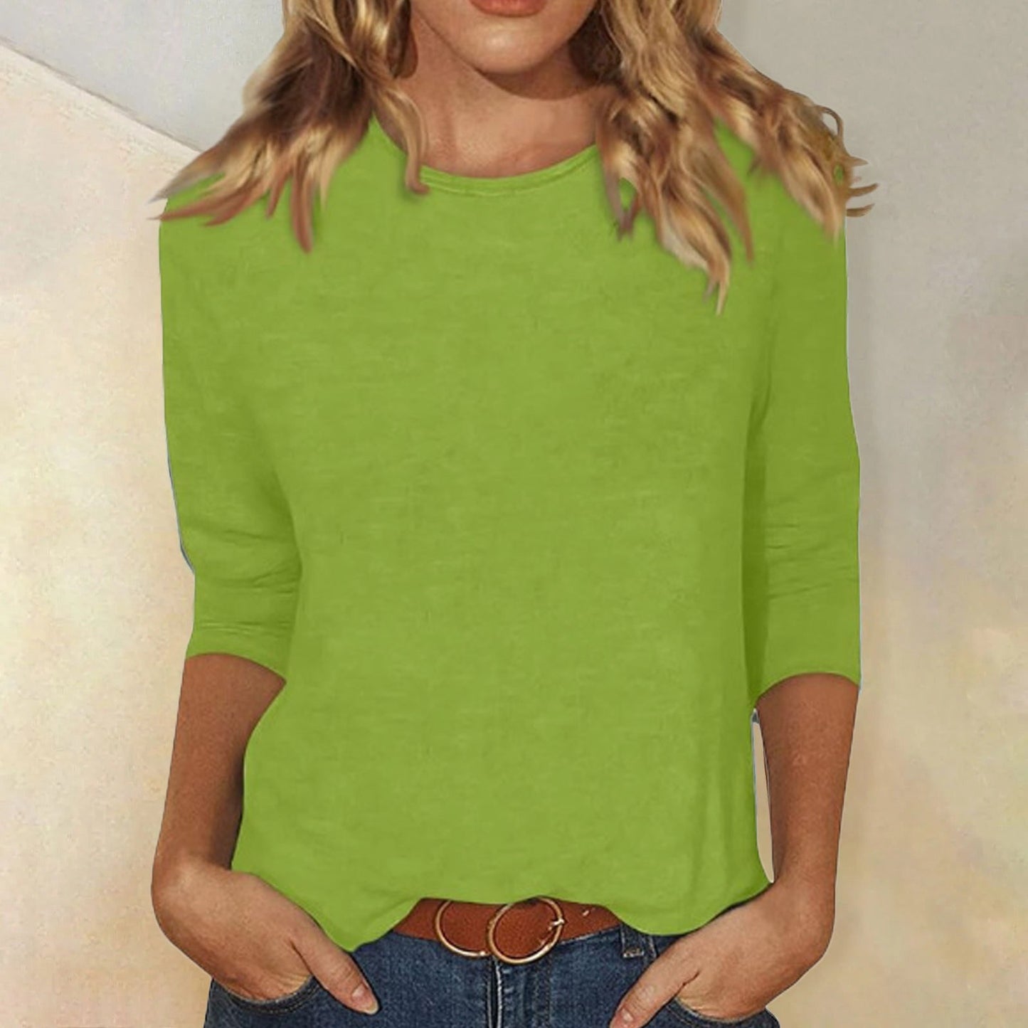 Stijlvol Dames Shirt Lange Mouwen