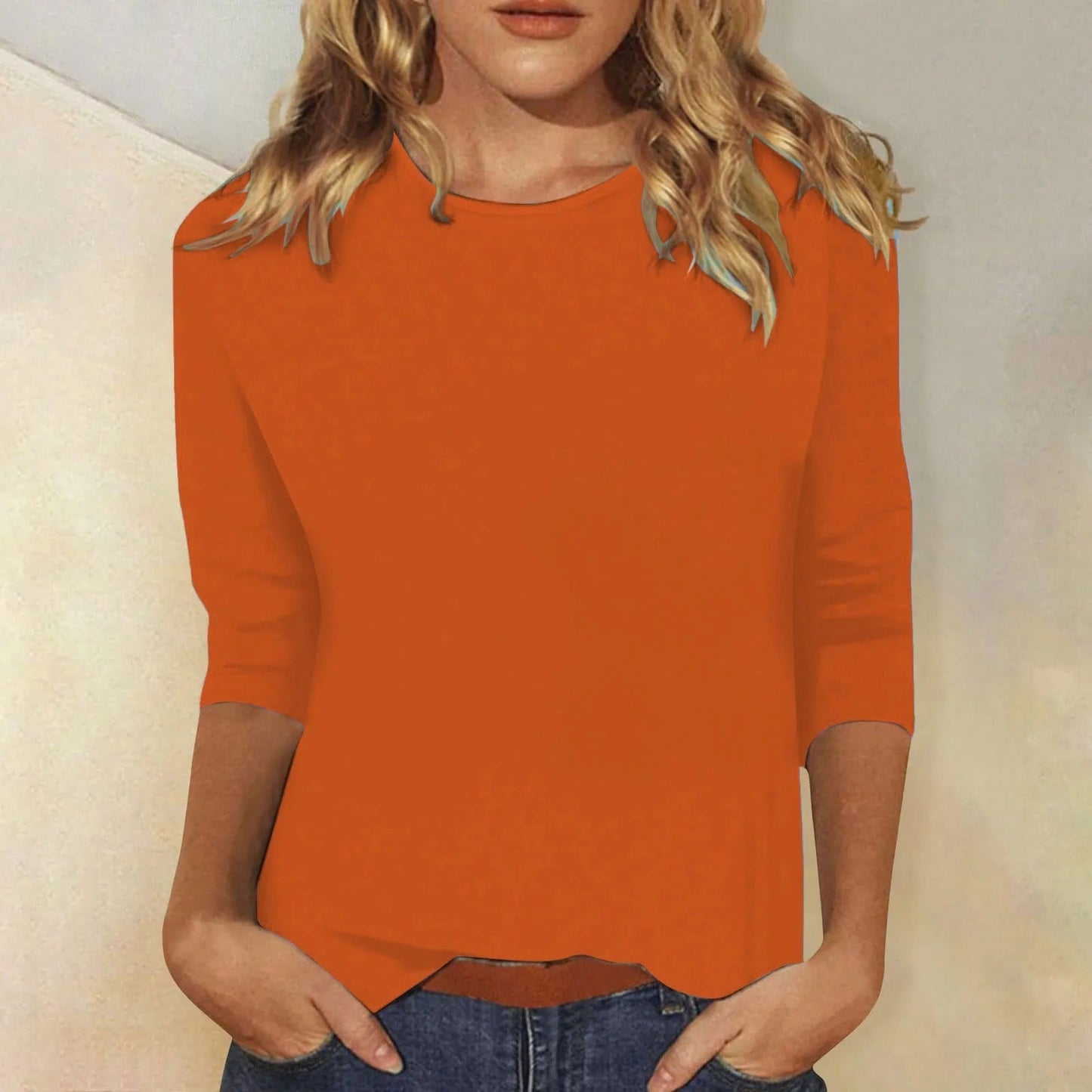 Stijlvol Dames Shirt Lange Mouwen