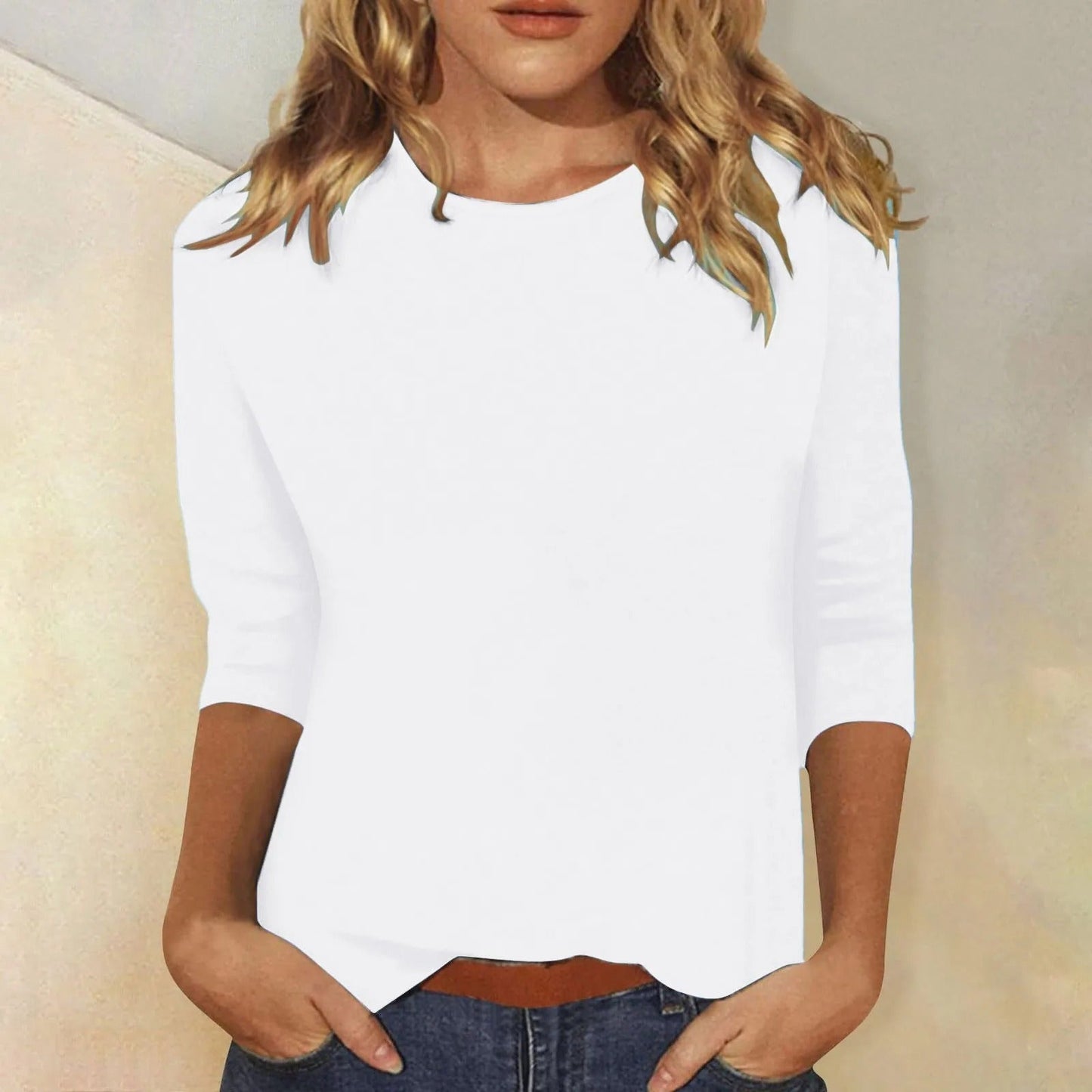 Stijlvol Dames Shirt Lange Mouwen
