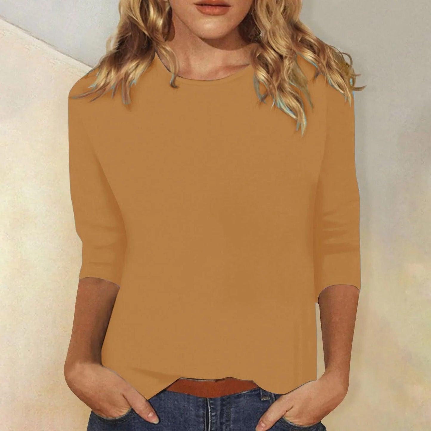Stijlvol Dames Shirt Lange Mouwen