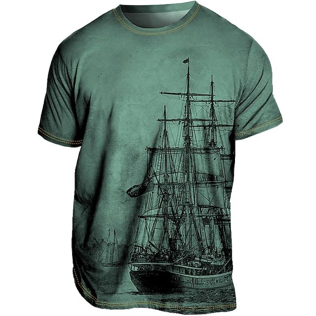 Stijlvol Heren Zomer T-shirt Comfortabel Design