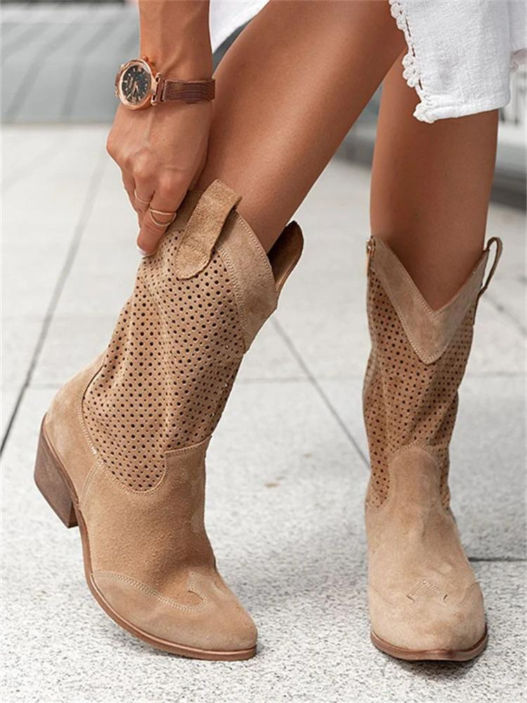 Stijlvolle Dames Western Laarzen Stacey