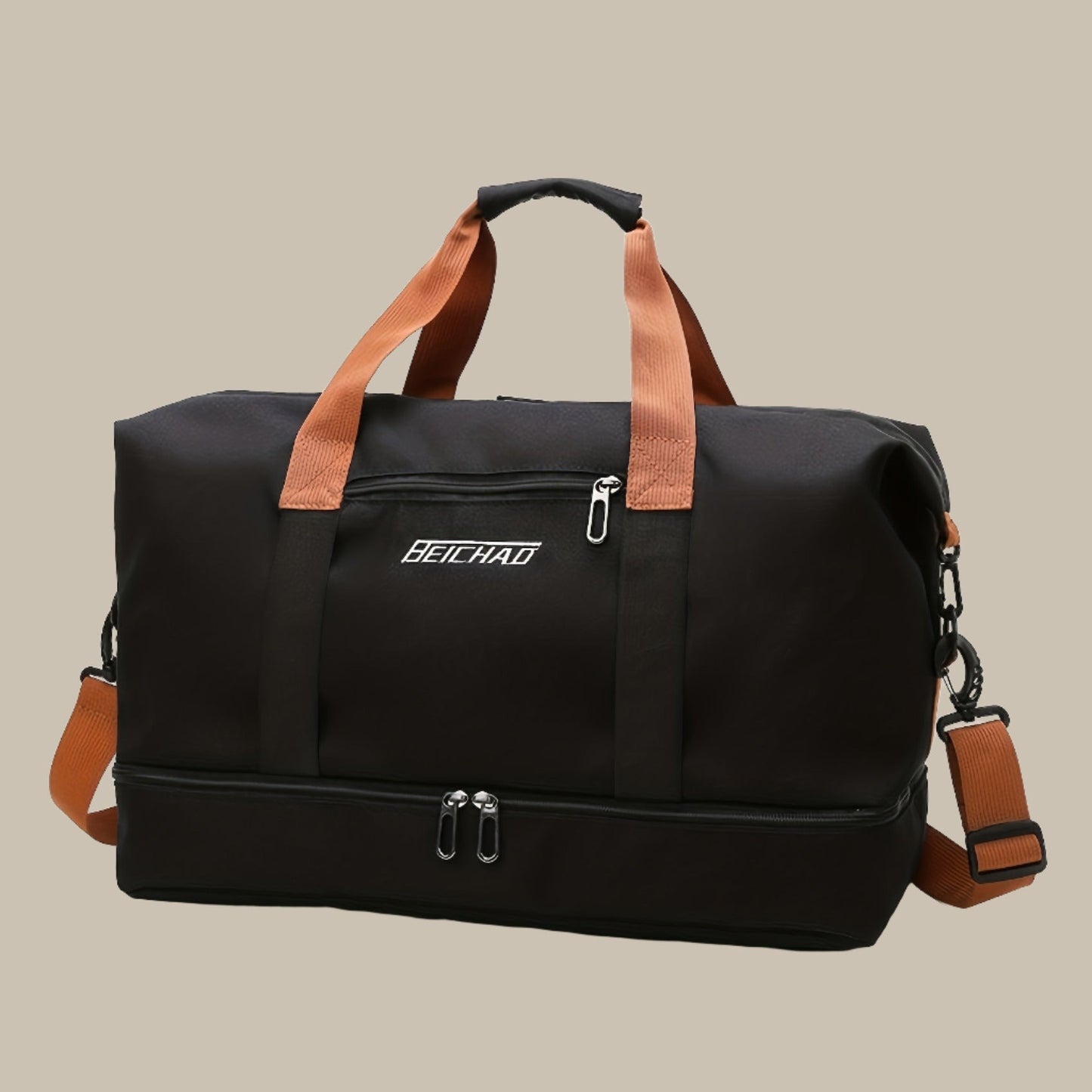 Stijlvolle Heren Reistas - Ruime Duffel