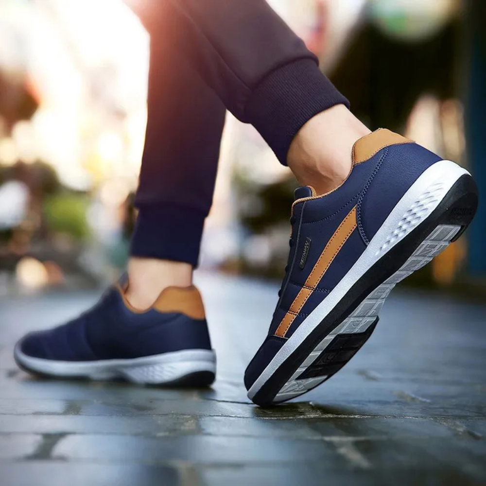 Stijlvolle Heren Sneakers - Orthopedische Wandelschoenen