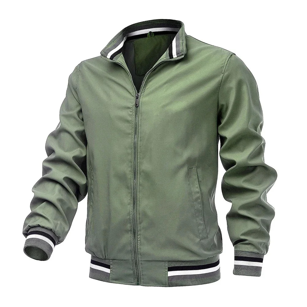 Stijlvolle Heren Windbreaker Jas