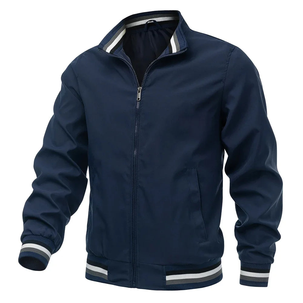 Stijlvolle Heren Windbreaker Jas