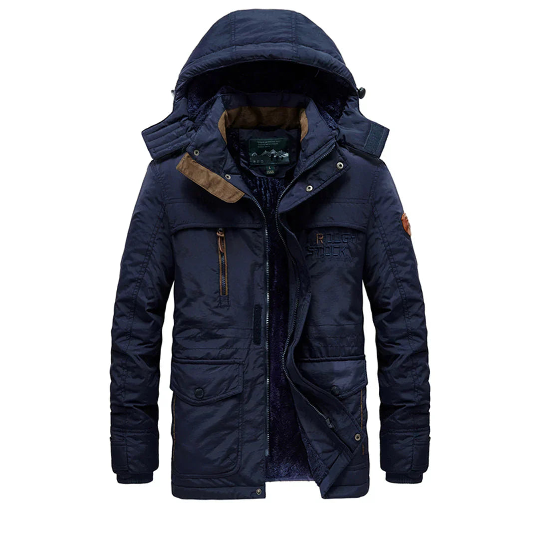 Stijlvolle Heren Winterjas met Capuchon