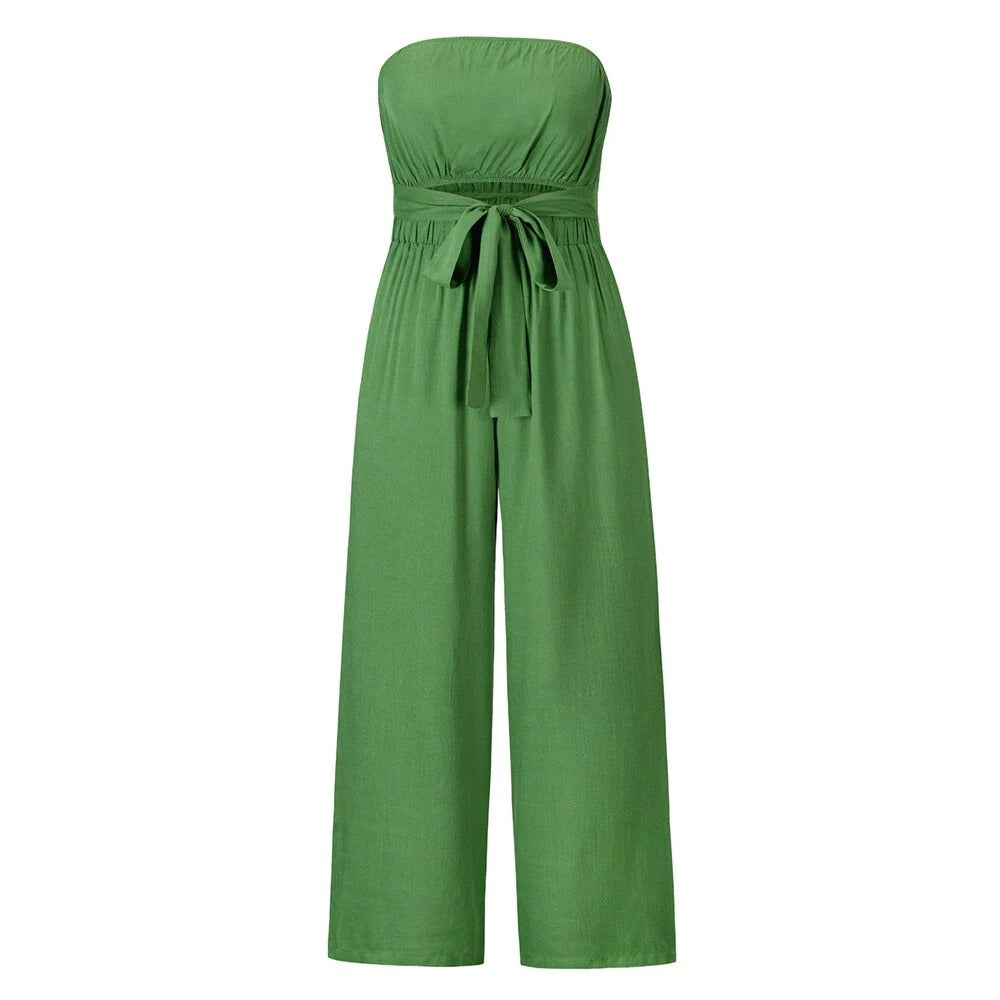 Stijlvolle Janet Jumpsuit met Wijde Pijpen
