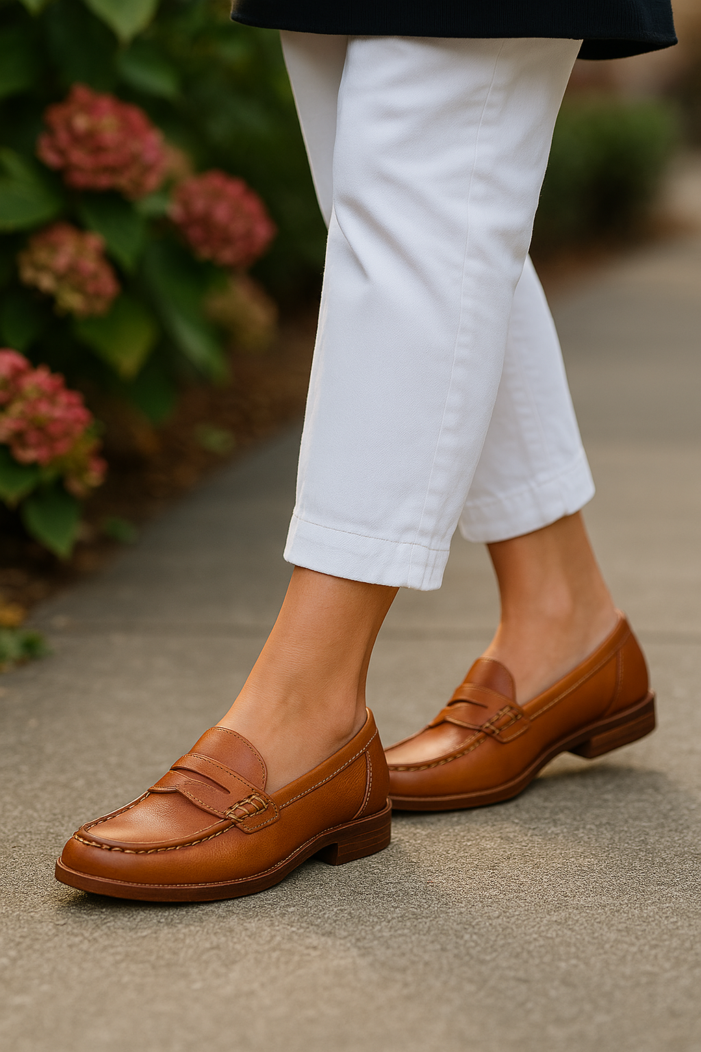 Stijlvolle Leren Damesloafers