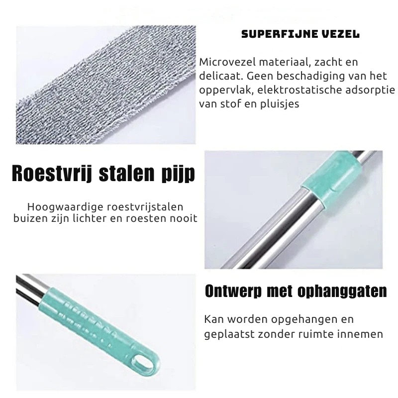 Stofborstel voor Lastige Hoeken en Kieren