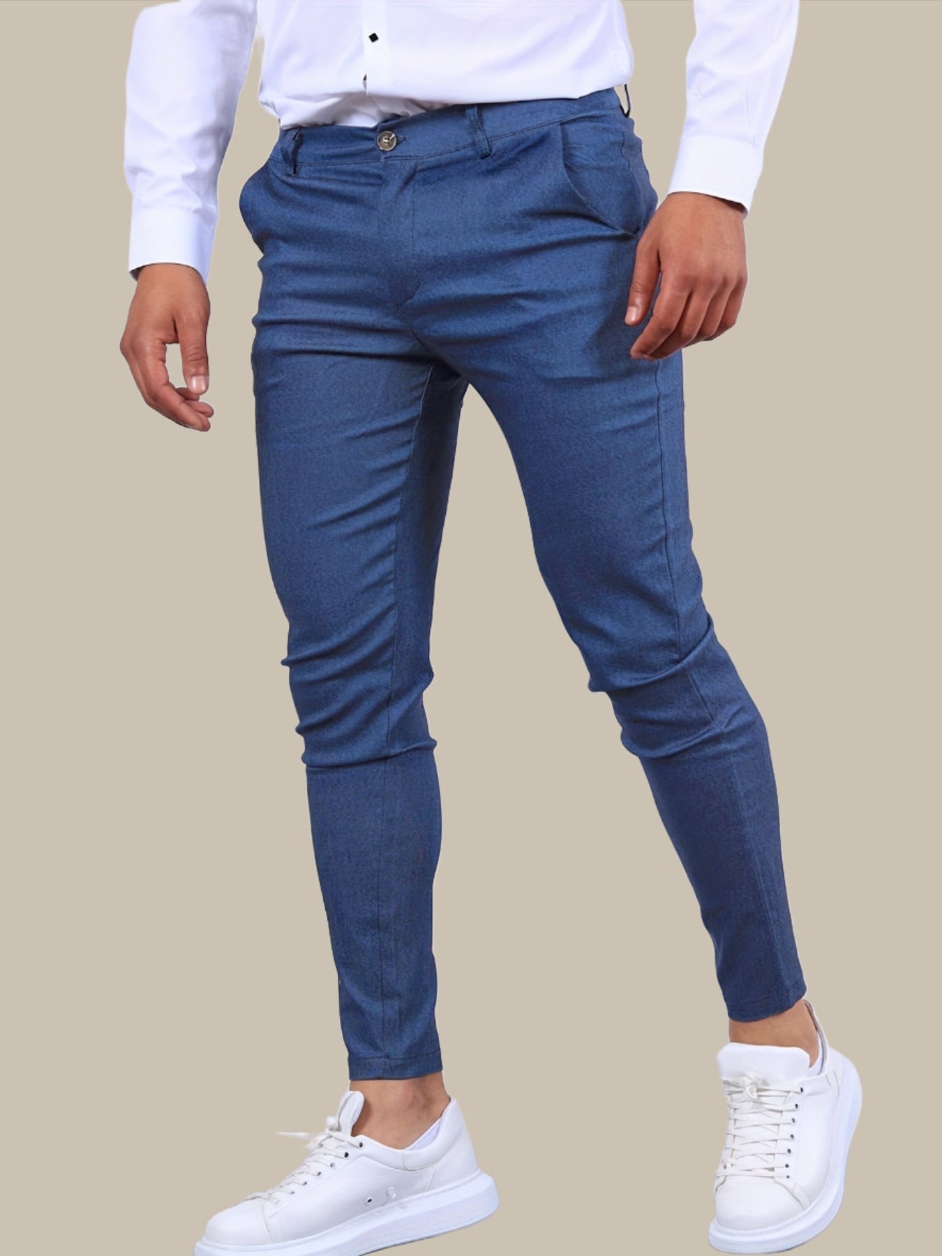 Stretch Skinny Broek voor Mannen Orlando