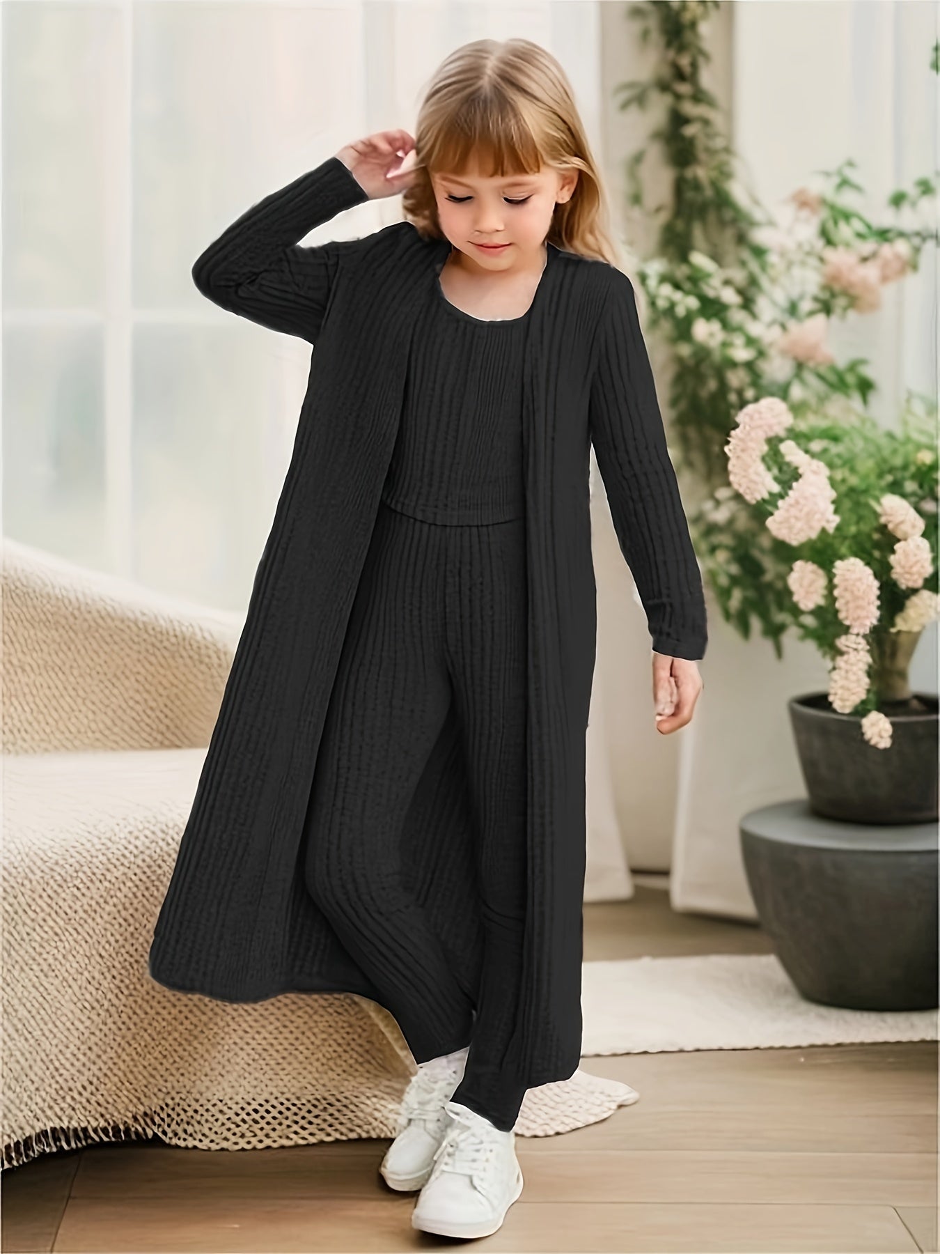 Stretchy Gebreide 3-Delige Set Charmaine