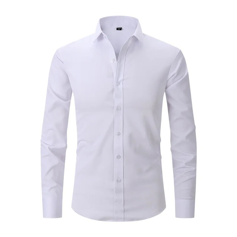 Strijkvrij Slim Fit Herenoverhemd Formeel