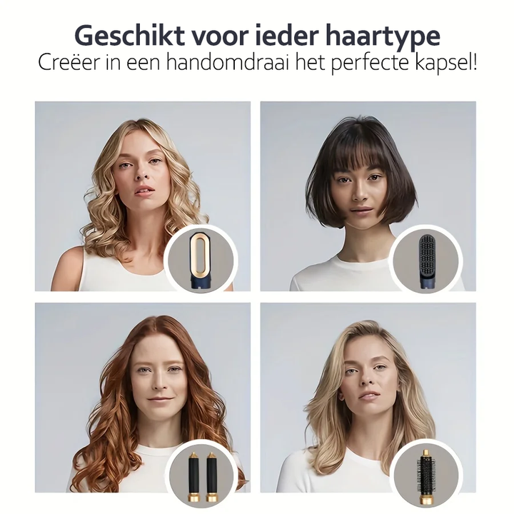 StyleFusion 5-in-1 Haarstyler met Ionentechnologie
