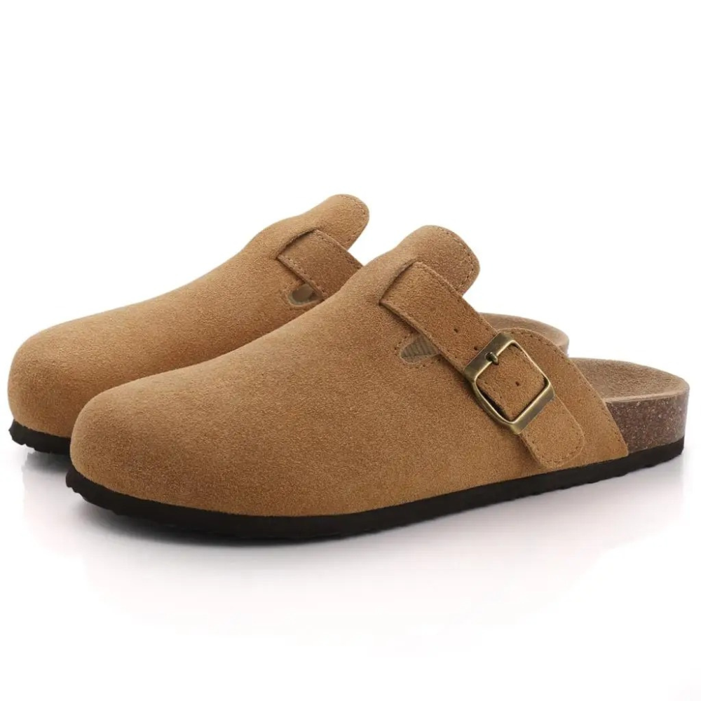 Suède Kurk Slippers voor Dames