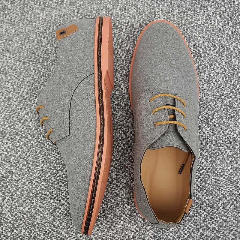 Suède Leren Oxford Schoenen voor Heren