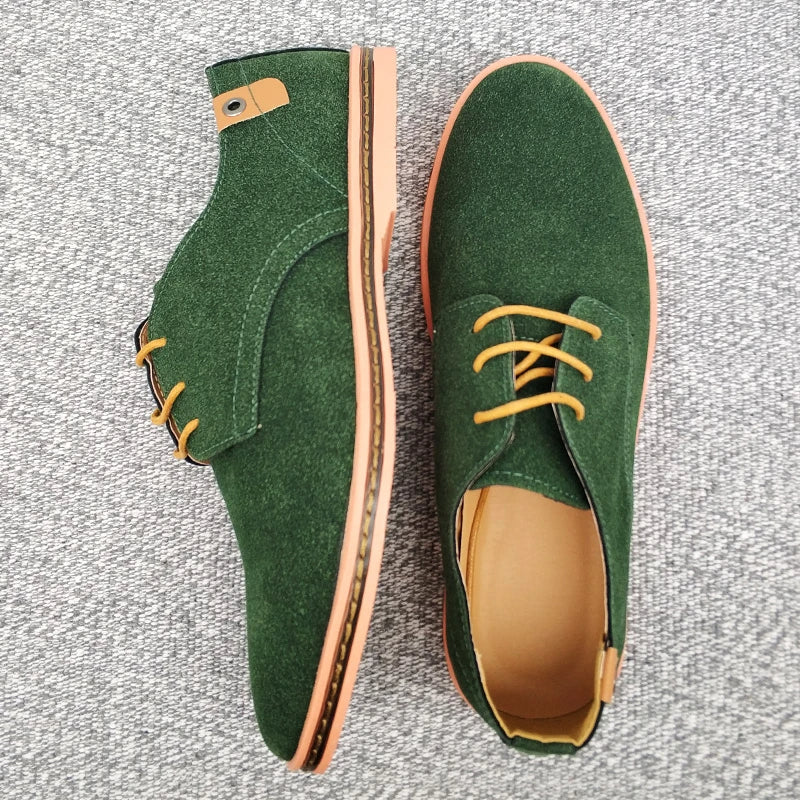 Suède Leren Oxford Schoenen voor Heren