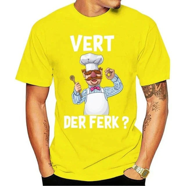 Swedish Chef T-shirt - Nostalgisch Design