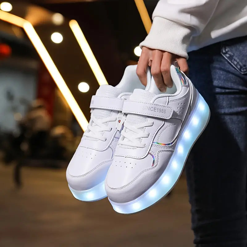 Trendy Rolschoenen voor Kinderen met Lampjes
