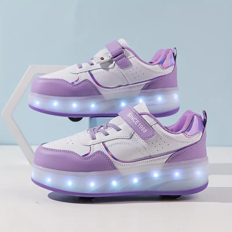 Trendy Rolschoenen voor Kinderen met Lampjes