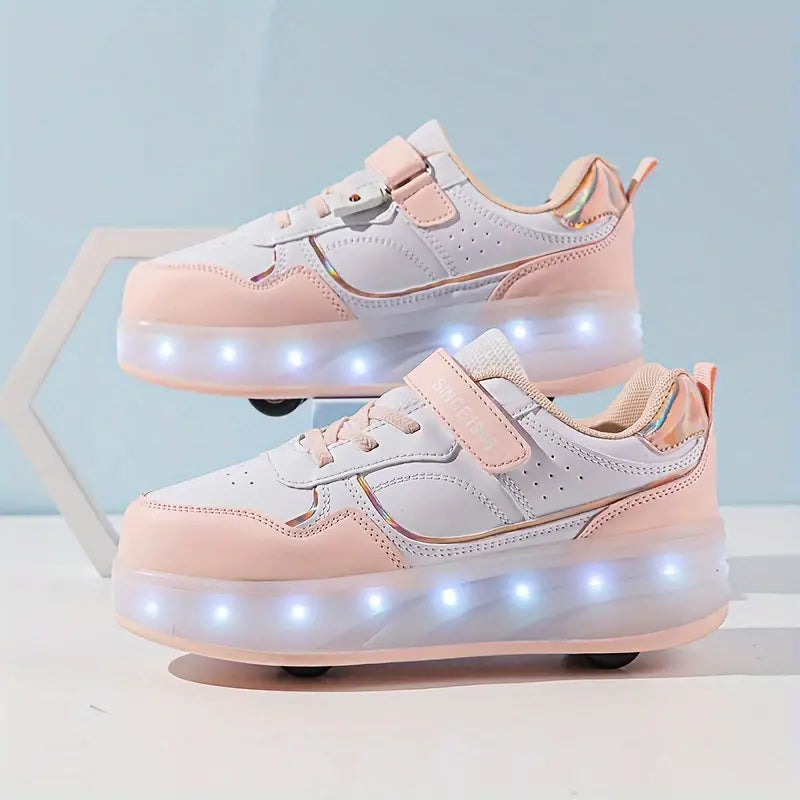 Trendy Rolschoenen voor Kinderen met Lampjes