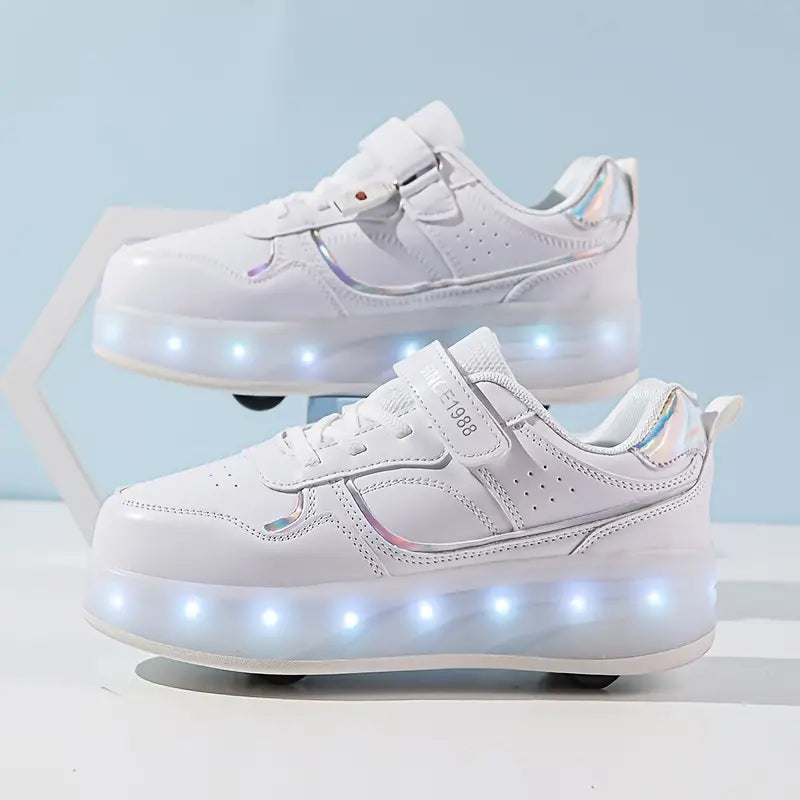 Trendy Rolschoenen voor Kinderen met Lampjes