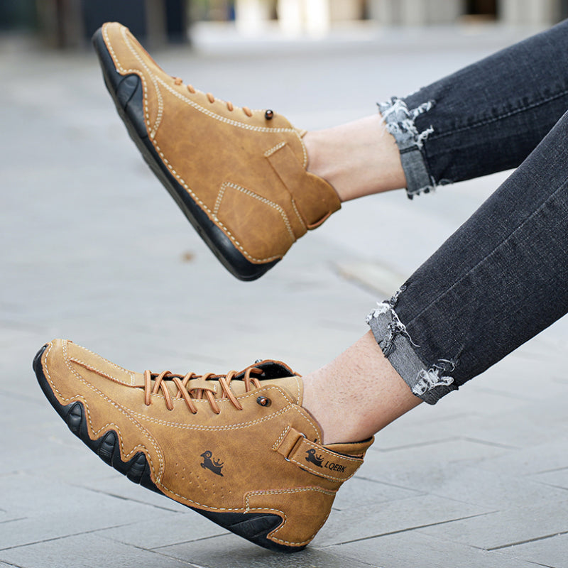 Trendy Waterdichte Leren Herenschoenen Nathaniel