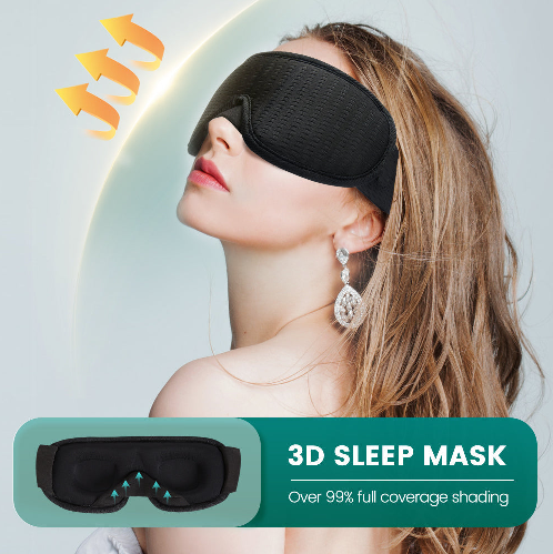 Ultiem Comfort 3D Slaapmasker Deluxe