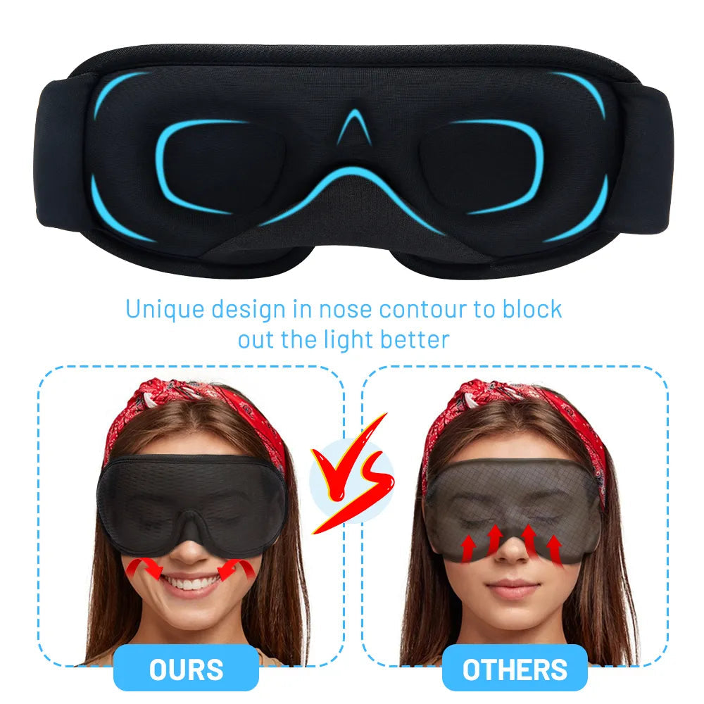 Ultiem Comfort 3D Slaapmasker Deluxe