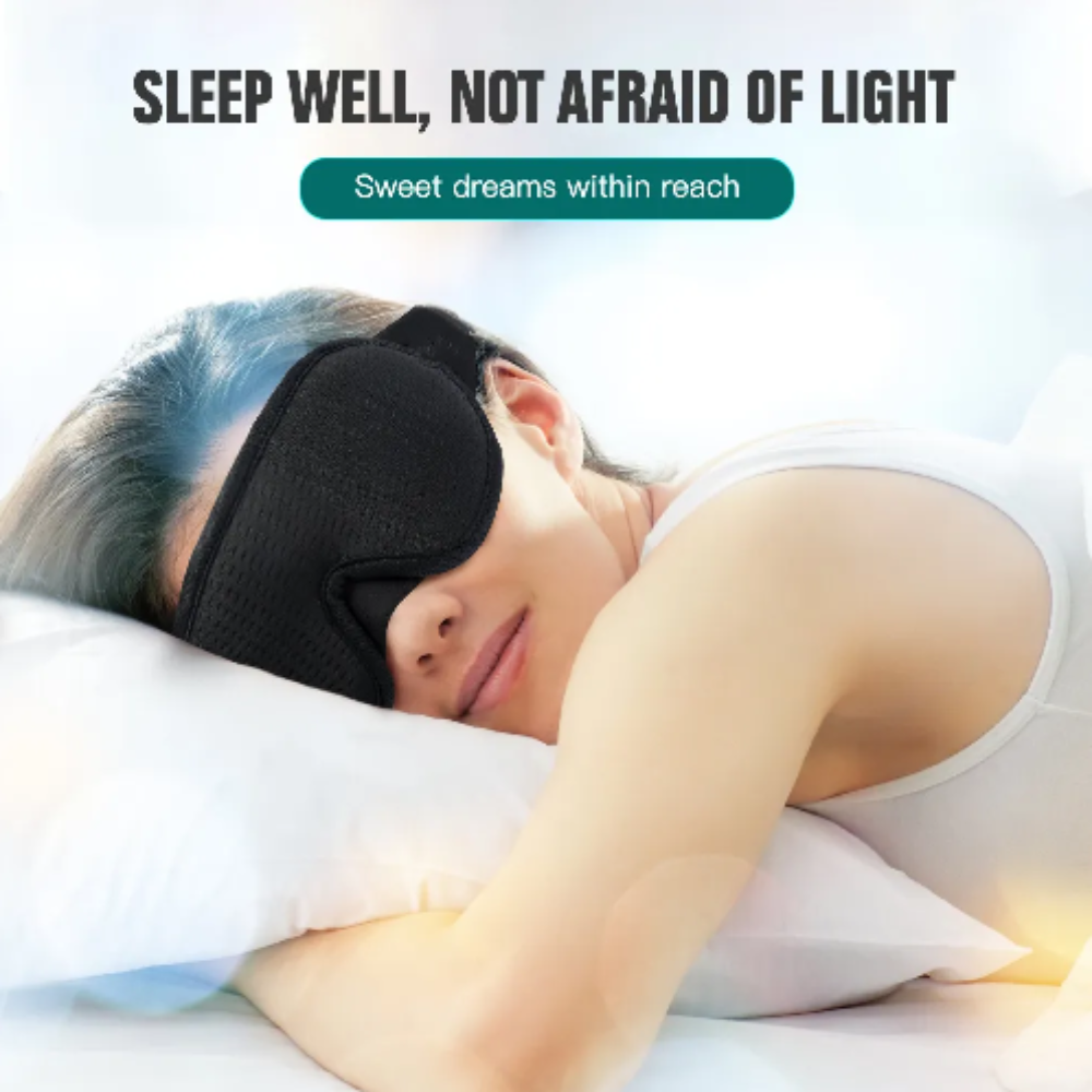 Ultiem Comfort 3D Slaapmasker Deluxe