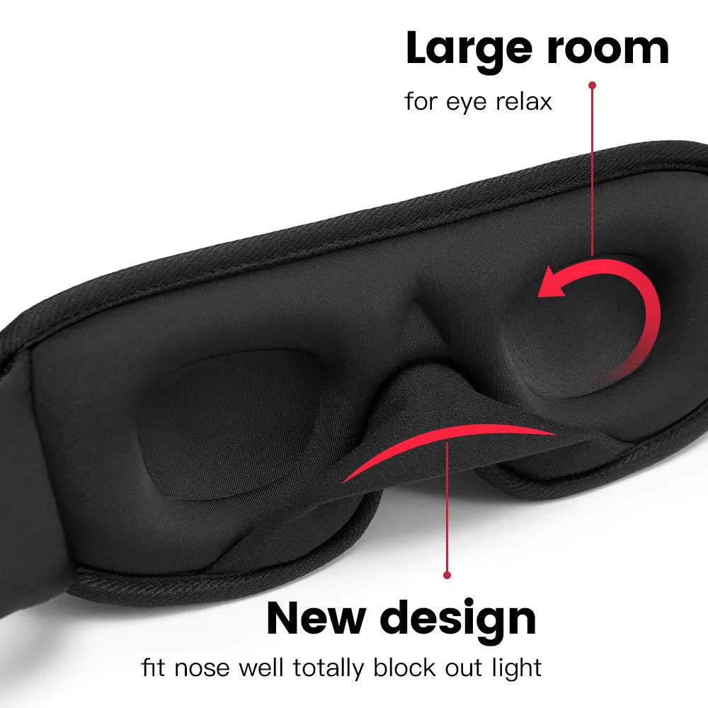 Ultiem Comfort 3D Slaapmasker Deluxe