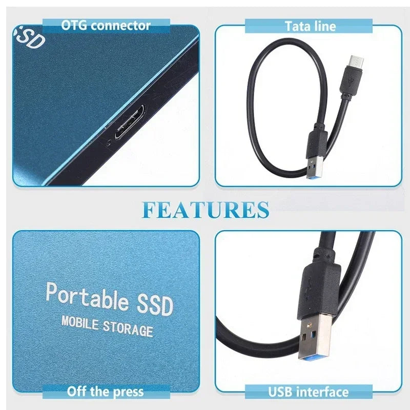Ultrasnelle Externe SSD Drive Pro