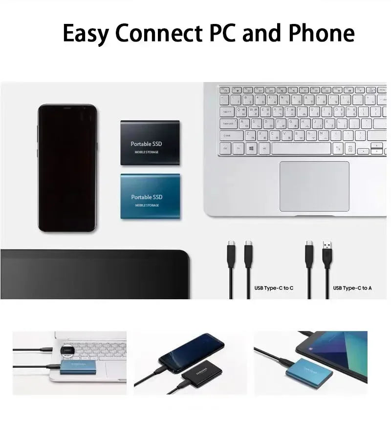 Ultrasnelle Externe SSD Drive Pro
