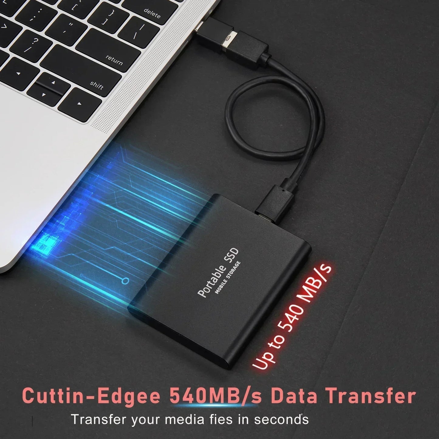 Ultrasnelle Externe SSD Drive Pro