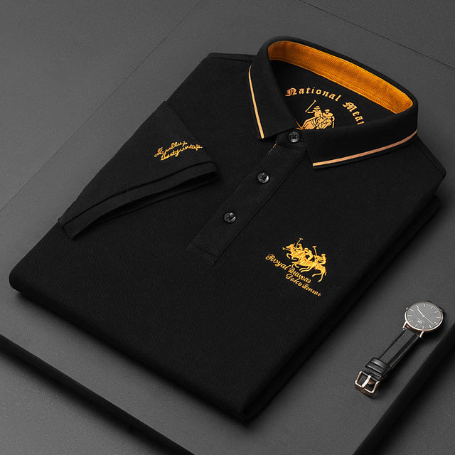 Unieke Stijlvolle Heren Polo Shirt